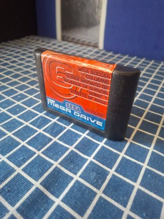 MEGADRIVE ORIGINAL MEGA6 (MEGAGAMES 6 ROJO)