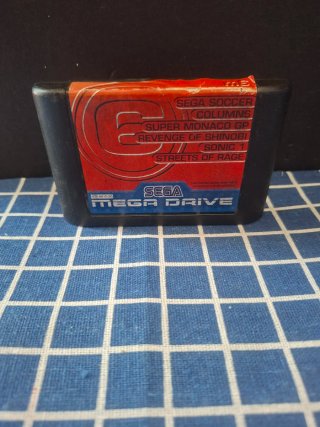 MEGADRIVE ORIGINAL MEGA6 (MEGAGAMES 6 ROJO)