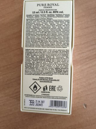 Perfume Federico Mahora. Pure Royal