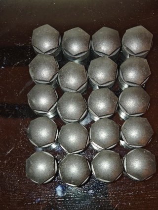 20 Tornillos y Tapas Originales Ruedas Cupra León
