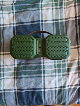 Altavoz Portátil Brainz Militar Verde