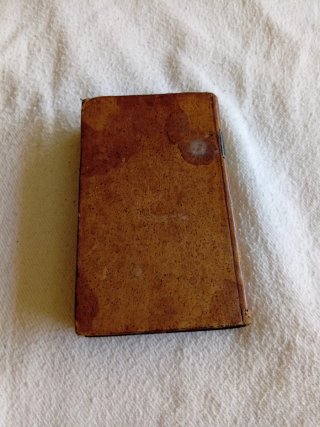 Libro antiguo religioso de 1807.