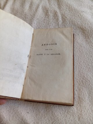 Libro antiguo religioso de 1807.