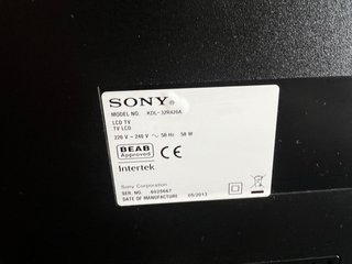 TV Televisor Sony BRAVIA Negro 32”