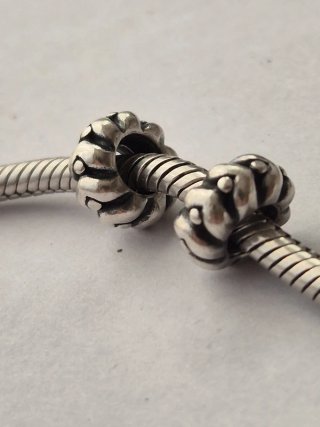 Charm Pandora Distanziatore Cuori Argento 925