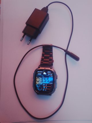 Reloj Teléfono Digital Hombre Color Negro