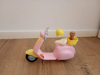 Pack Barbie: Carabana,Armario,Moto y caballos