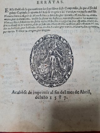 Libro Siglo XVI Impreso en Pamplona Tomas Porralis