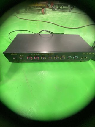 Amplificador Karaoke Spacetech K-18 Negro