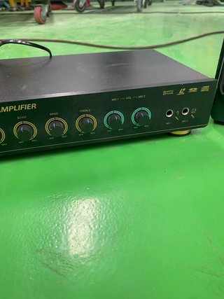 Amplificador Karaoke Spacetech K-18 Negro
