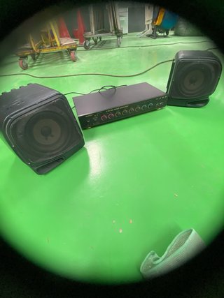Amplificador Karaoke Spacetech K-18 Negro