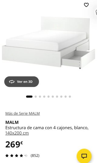Cama Malm Ikea