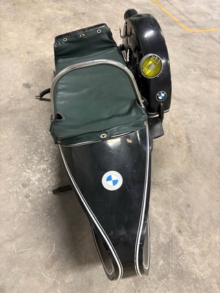 Sidecar BMW Clásico Negro