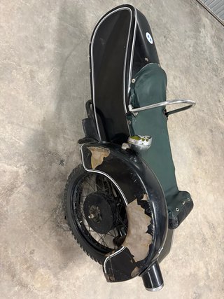 Sidecar BMW Clásico Negro