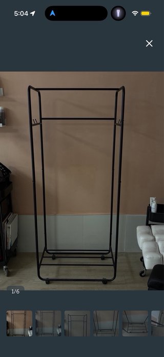 Perchero Burra Organizador Colgador Negro