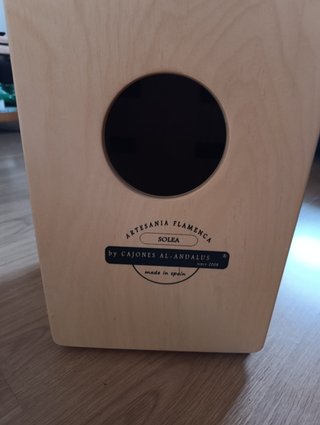 Cajón Flamenco Al Andalus Artesanal
