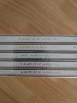 CDs Elvis Presley precintado