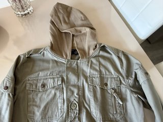 Chaqueta Koroshi Verde Oliva Hombre