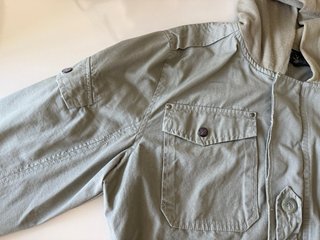 Chaqueta Koroshi Verde Oliva Hombre