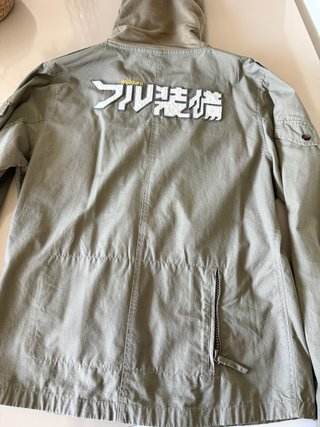 Chaqueta Koroshi Verde Oliva Hombre