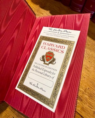 Harvard Classics Easton Press- Millennium Edition