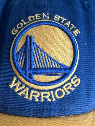 Gorra Golden State Warriors Azul y Oro