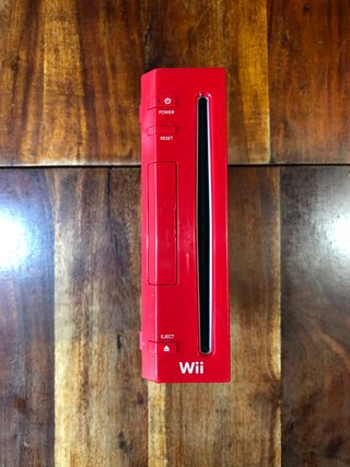 Console Nintendo Wii Rossa completa di cavi