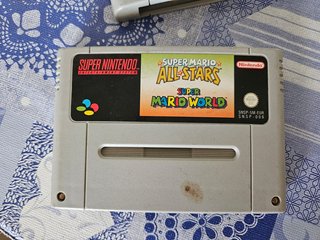 Cartuccia Gioco Super Mario All-Stars per SNES