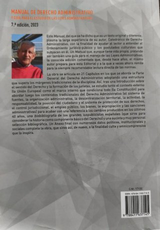 Manual de derecho administrativo y guía para el...