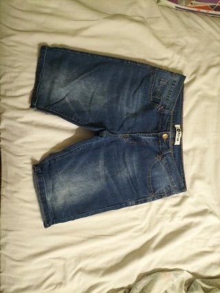 Pantalones cortos vaqueros hombre