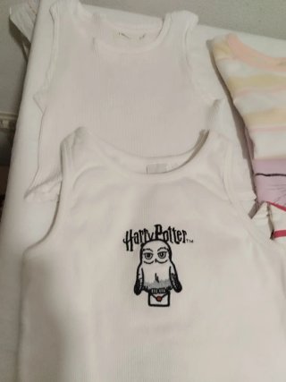 Lote 4 camisetas/tops niña 9/10 años