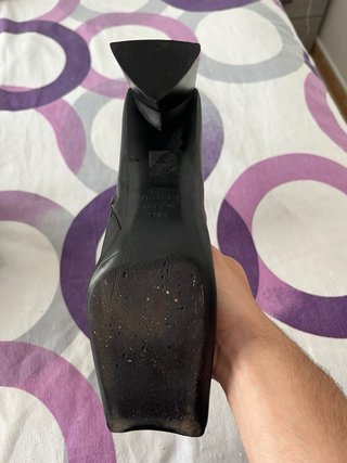 Botines Balenciaga Tacón Bloque Negro