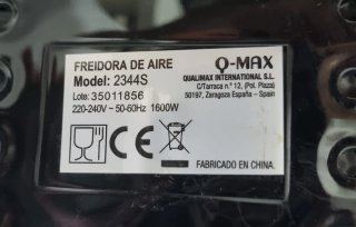 6,5L Freidora de Aire Q-Max Flayer