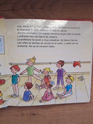 Libro infantil Berta aprende a bailar