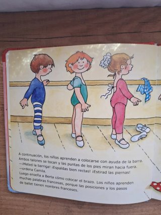 Libro infantil Berta aprende a bailar