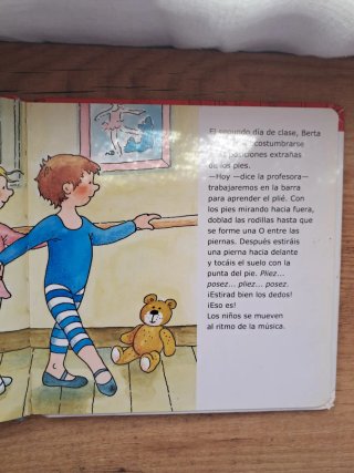 Libro infantil Berta aprende a bailar
