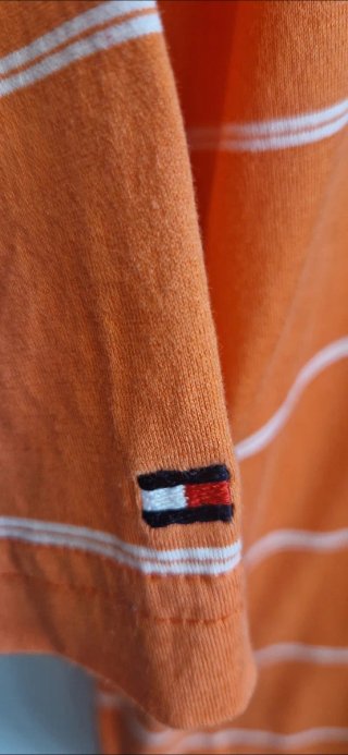 Polo Tommy Hilfiger Naranja Rayas SeaDream