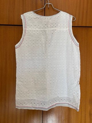 Blusa ANANY blanca bordada