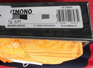 Kimono Granfoulard Bassetti Brunelleschi S/M