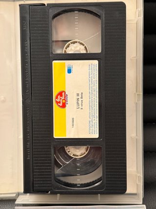 2 VHS Lupin III 3 Bim Bum Bam virus beta + tesoro avi