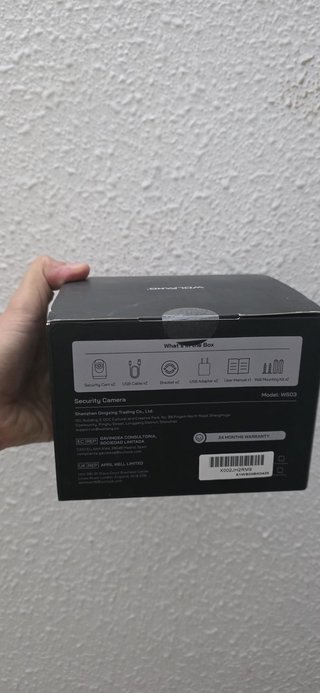 Pack 2 Cámaras Vigilancia WiFi 2K 360° [PRECINTADO