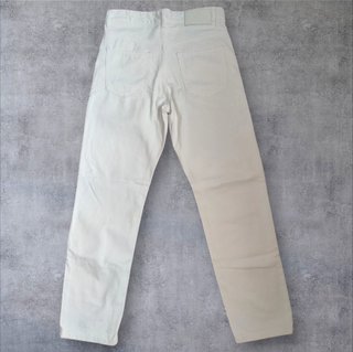 Pantaloni jeans boohooMAN bianchi regular - tg 46