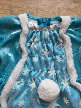 Costume Bambina 1 anno Fiocco di Neve