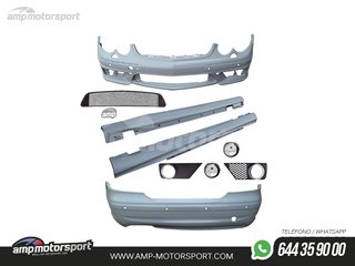KIT DE CARROCERIA PARA MERCEDES CLK C209 LOOK 63 AMG