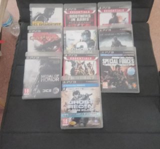Confezione da 10 giochi PS3
