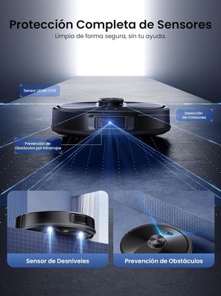Robot Aspirador LIDAR 8000Pa 200min