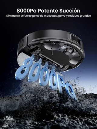 Robot Aspirador LIDAR 8000Pa 200min