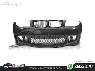 PARAGOLPES DELANTERO BMW SERIE 1 E87/E82/E87 LOOK M1 CON SRA