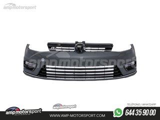 PARAGOLPES DELANTERO PARA VOLKSWAGEN GOLF MK7 LOOK R CON SRA