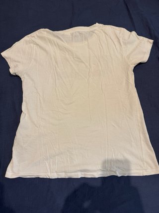 Camiseta Levi's Logo Gris y Blanca